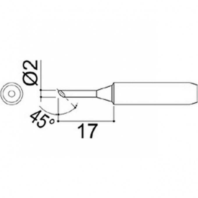 Наконечник HAKKO 900M-T-2C Наконечник HAKKO 900M-T-2C
