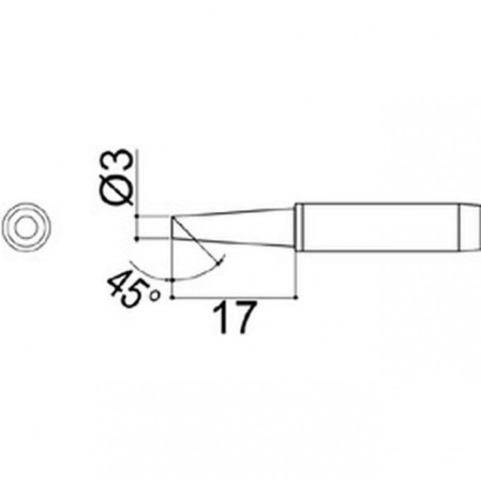 Наконечник HAKKO 900M-T-3BCZ Наконечник HAKKO 900M-T-3BCZ