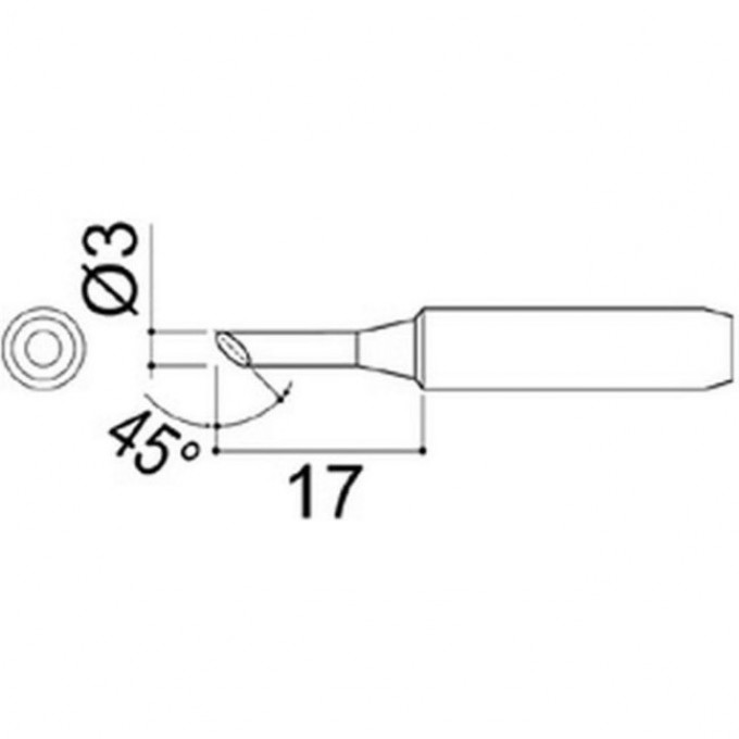 Наконечник HAKKO 900M-T-3C Наконечник HAKKO 900M-T-3C