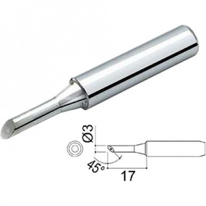 Наконечник HAKKO 900M-T-3CM Наконечник HAKKO 900M-T-3CM