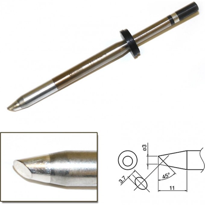 Наконечник HAKKO для станции FX-801 T33-SSBC3 Наконечник HAKKO для станции FX-801 T33-SSBC3