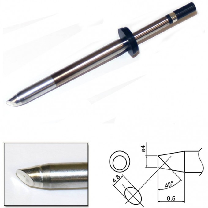 Наконечник HAKKO для станции FX-801 T33-SSBC4 Наконечник HAKKO для станции FX-801 T33-SSBC4