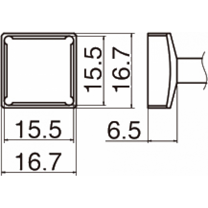 Наконечник HAKKO T12-1207 Наконечник HAKKO T12-1207
