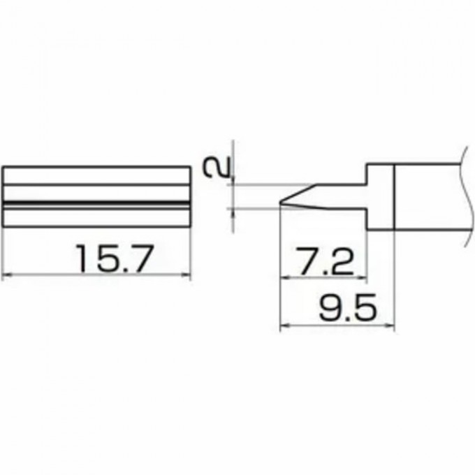Наконечник HAKKO T12-1402 Наконечник HAKKO T12-1402