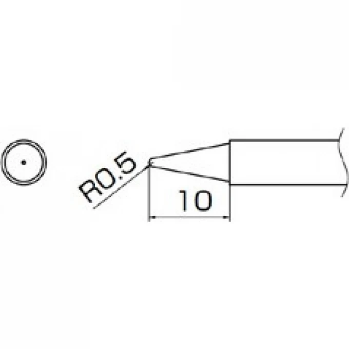 Наконечник HAKKO T13-B2 Наконечник HAKKO T13-B2