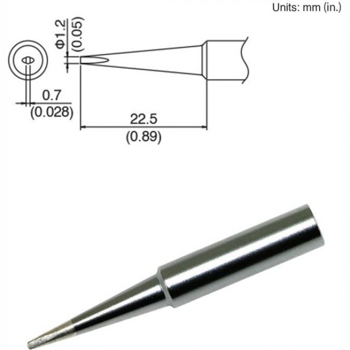 Наконечник HAKKO T18-DL12 Наконечник HAKKO T18-DL12