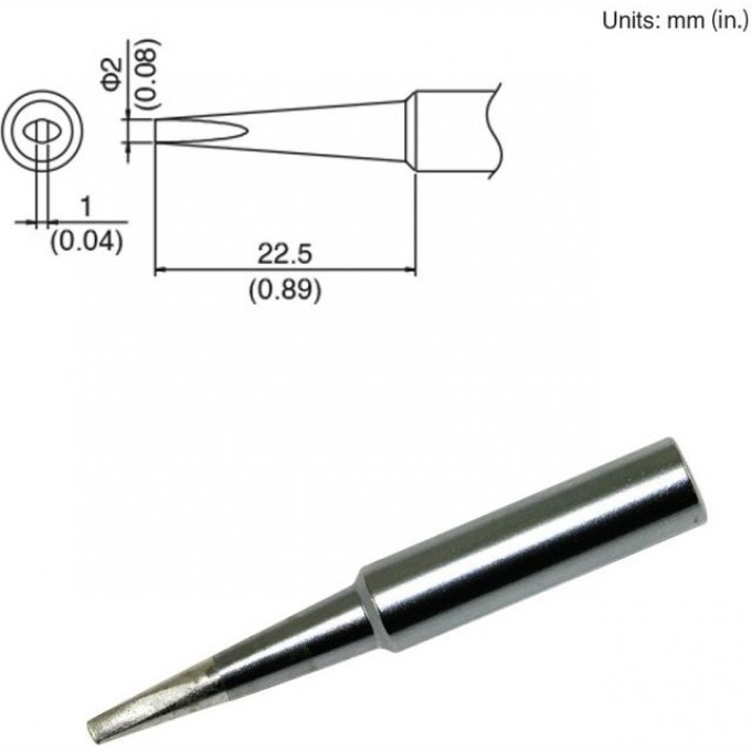 Наконечник HAKKO T18-DL2 Наконечник HAKKO T18-DL2