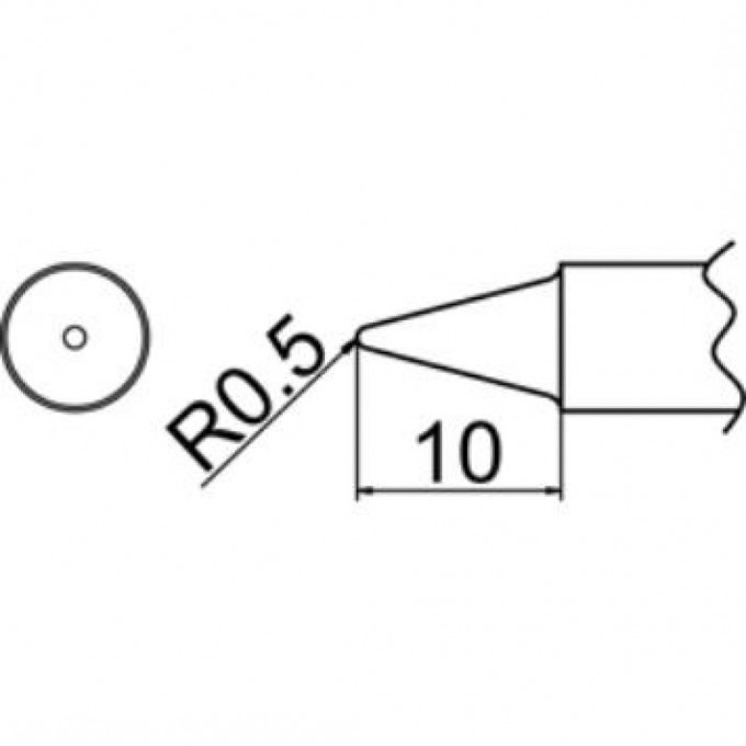 Наконечник HAKKO T20-B2 Наконечник HAKKO T20-B2