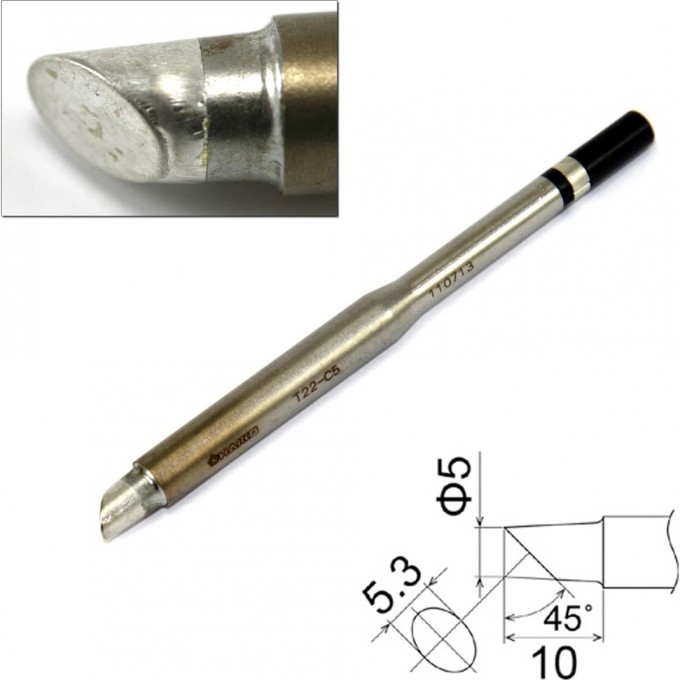 Наконечник HAKKO T22-C5 Наконечник HAKKO T22-C5