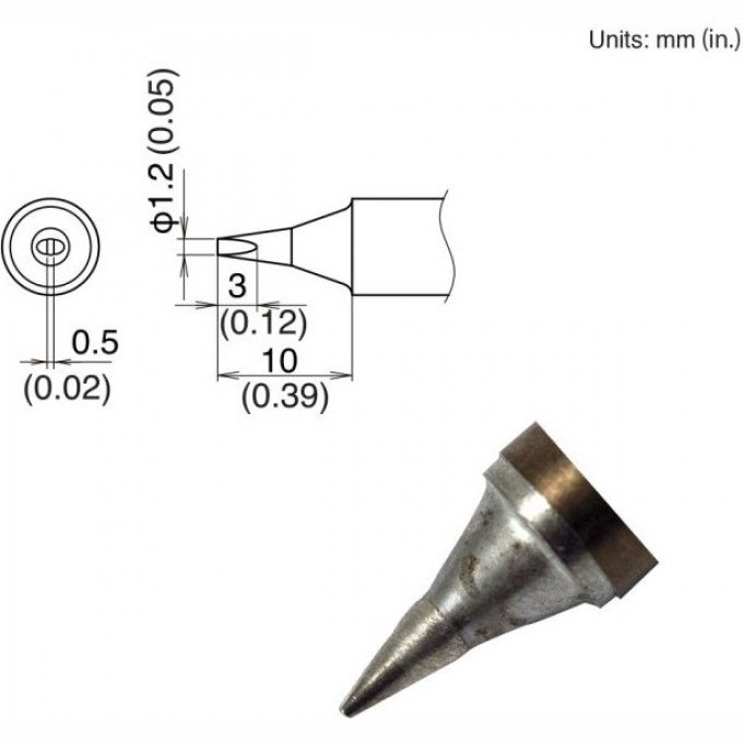 Наконечник HAKKO T22-D12 Наконечник HAKKO T22-D12