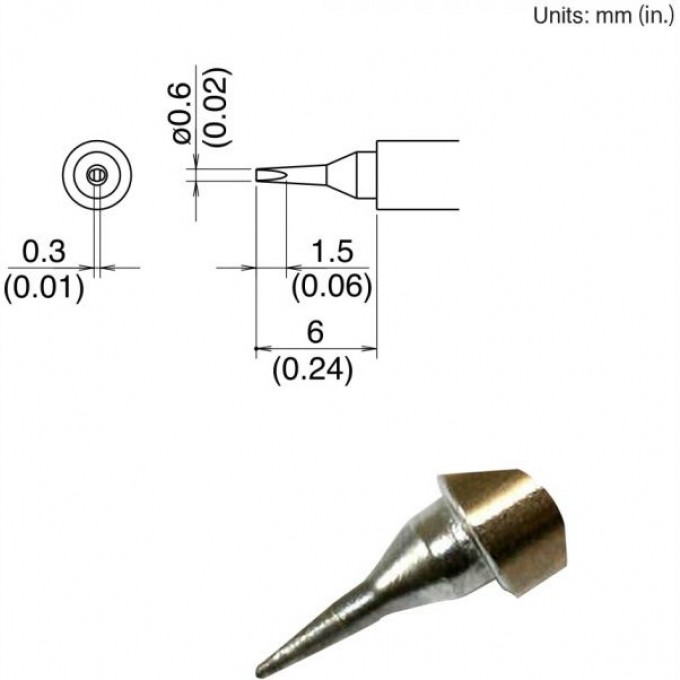 Наконечник HAKKO T30-D06 Наконечник HAKKO T30-D06