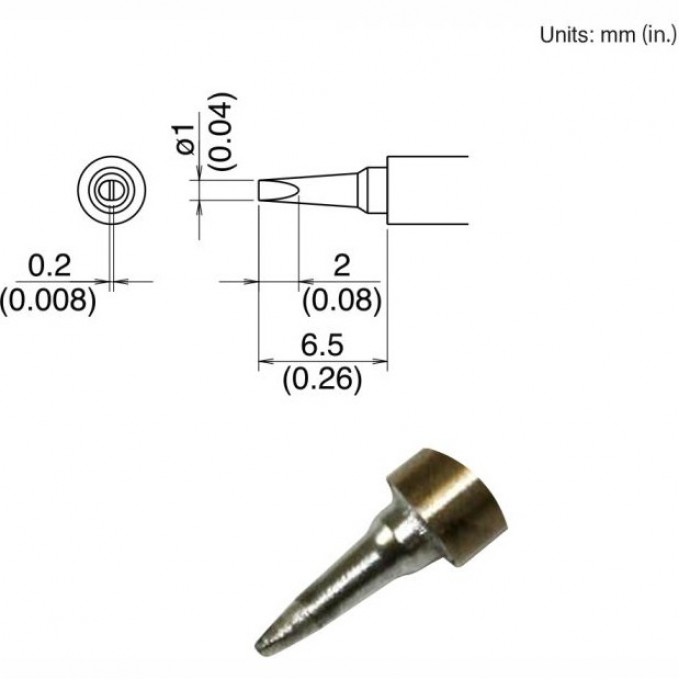 Наконечник HAKKO T30-D1 Наконечник HAKKO T30-D1