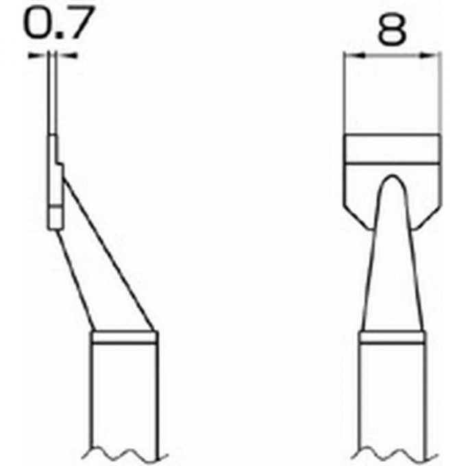 Наконечник HAKKO T8-1006 Наконечник HAKKO T8-1006