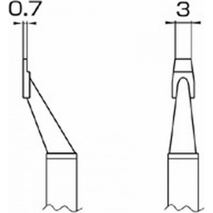 Наконечник HAKKO T8-1013 Наконечник HAKKO T8-1013