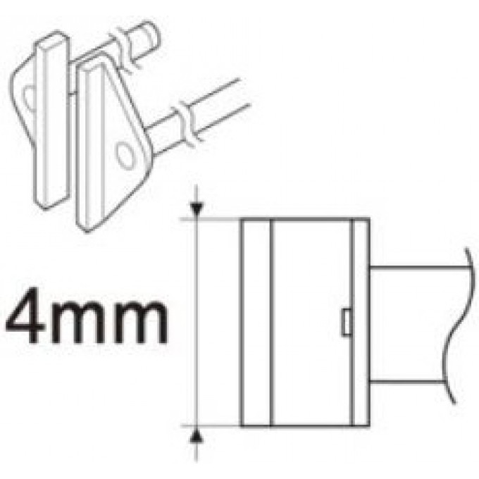 Сменная головка HAKKO для FR-803B, 17,5х17,5 A1135B Сменная головка HAKKO для FR-803B, 17,5х17,5 A1135B