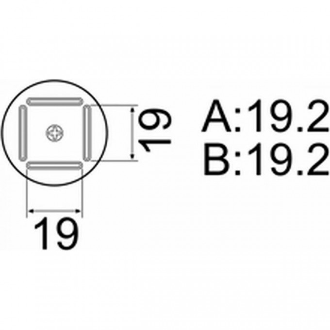Сменная головка HAKKO для FR-803B, 17.5х17.5 мм A1127B Сменная головка HAKKO для FR-803B, 17.5х17.5 мм A1127B