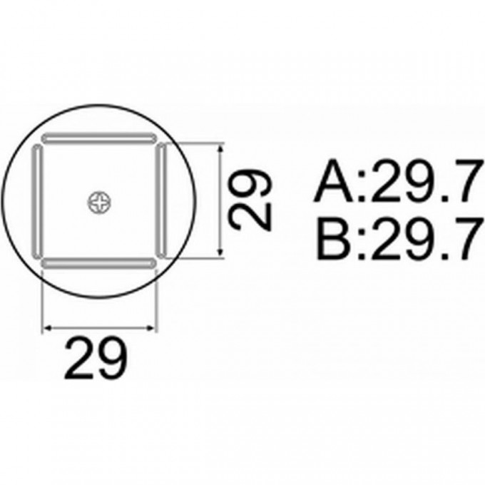 Сменная головка HAKKO для FR-803B, 28х28 мм A1129B Сменная головка HAKKO для FR-803B, 28х28 мм A1129B