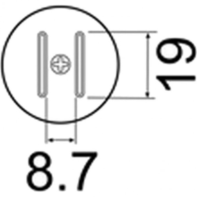 Сменный наконечник HAKKO для FR-803B, 8,6х18 A1260B Сменный наконечник HAKKO для FR-803B, 8,6х18 A1260B