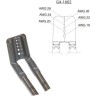 Сменный нож HAKKO для пинцета FT-8004 G4-1602