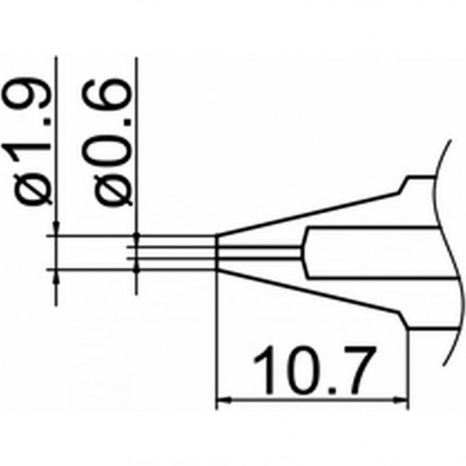 Сопло HAKKO N1-06 Сопло HAKKO N1-06