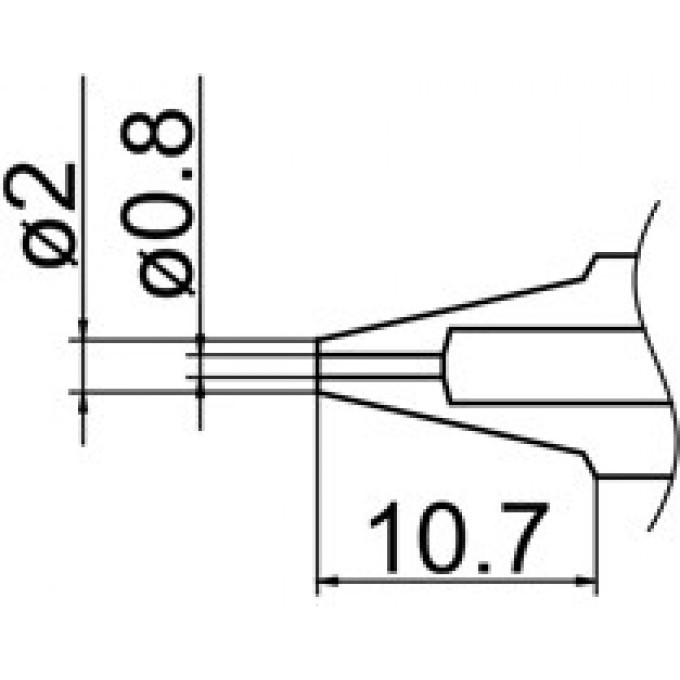 Сопло HAKKO N1-08 Сопло HAKKO N1-08