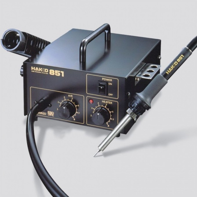 Термовоздушная паяльная станция HAKKO 851 851-9 HAKKO Термовоздушная паяльная станция HAKKO 851 851-9 HAKKO